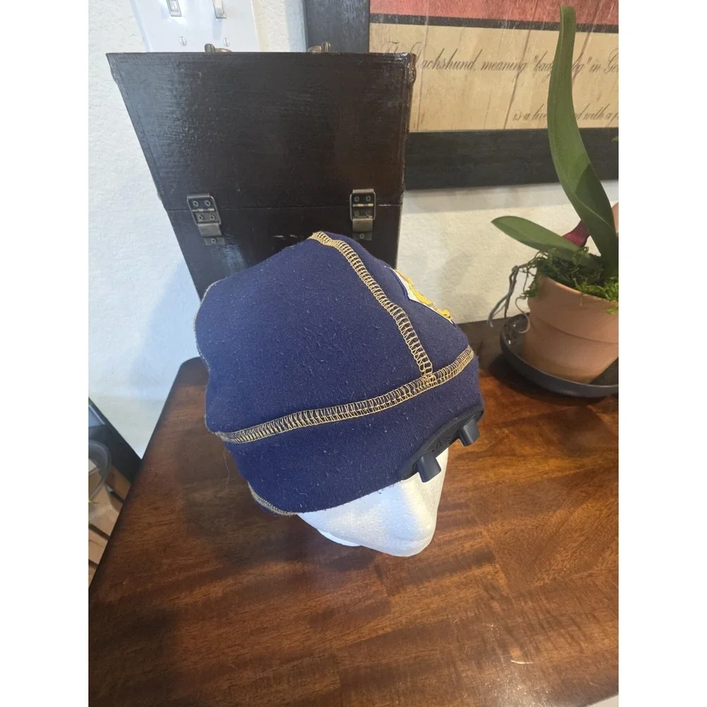 Cub Scout Beenie with Built In Light Blue Hat Works